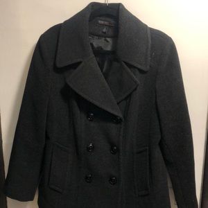 Jason Kole Grey Peacoat